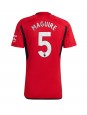 Manchester United Harry Maguire #5 Domácí Dres 2023-24 Krátký Rukáv